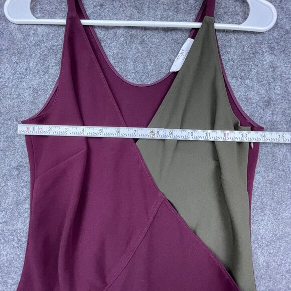 TOME Collective Dress Women 4 Colorblock Slip Minimalist Flowy Designer - Picture 5 of 7